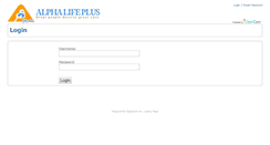 Desktop Screenshot of alpha.clearcareonline.com